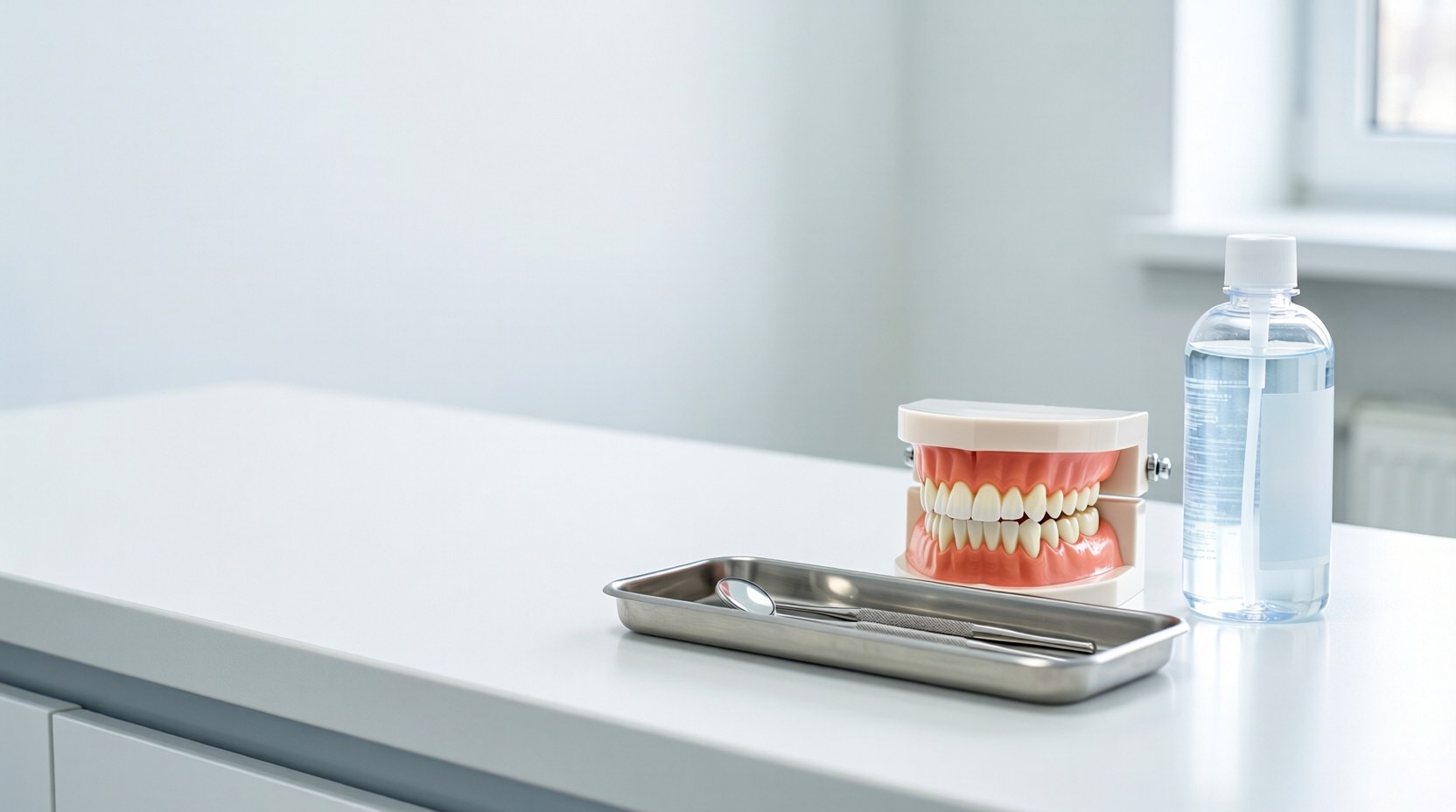 Modern diş implantı uygulama odası